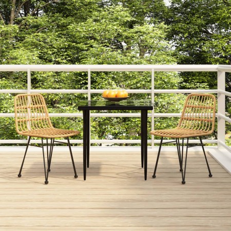 Juego de comedor de jardín 3 piezas ratán sintético by , Garden sets - Ref: Foro24-3157873, Price: 261,70 €, Discount: %