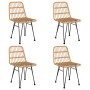 Juego de comedor de jardín 5 piezas ratán sintético von , Gartensets - Ref: Foro24-3157890, Preis: 431,53 €, Rabatt: %