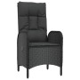 Set de muebles jardín 5 pzas con cojines ratán sintético negro von , Gartensets - Ref: Foro24-3185175, Preis: 573,03 €, Rabat...