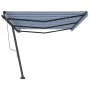 Blue and white automatic standing awning 600x300 cm by vidaXL, Awnings - Ref: Foro24-3069806, Price: 691,21 €, Discount: %
