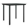 Juego comedor jardín 3 piezas y cojines ratán sintético y acero by , Garden sets - Ref: Foro24-3186955, Price: 196,21 €, Disc...