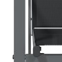Juego de comedor para jardín 5 piezas acero y textilene negro by , Garden sets - Ref: Foro24-3187035, Price: 324,20 €, Discou...