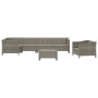 Set de muebles de jardín 7 pzas y cojines ratán sintético gris von , Gartensets - Ref: Foro24-3187283, Preis: 618,67 €, Rabat...