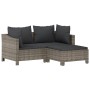 Set de muebles de jardín 6 pzas y cojines ratán sintético gris von , Gartensets - Ref: Foro24-3187295, Preis: 520,31 €, Rabat...