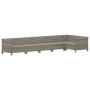 Set de muebles de jardín 6 pzas y cojines ratán sintético gris von , Gartensets - Ref: Foro24-3187276, Preis: 484,30 €, Rabat...