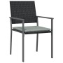 Juego comedor jardín 5 piezas y cojines ratán sintético y acero von , Gartensets - Ref: Foro24-3187002, Preis: 286,07 €, Raba...