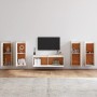 Muebles para TV 5 piezas madera maciza de pino blanco von , TV-Möbel - Ref: Foro24-3100215, Preis: 244,37 €, Rabatt: %