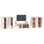 Muebles para TV 5 piezas madera maciza de pino blanco von , TV-Möbel - Ref: Foro24-3100215, Preis: 244,37 €, Rabatt: %