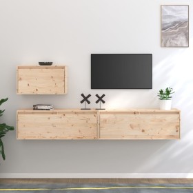 Muebles para TV 3 piezas madera maciza de pino von , TV-Möbel - Ref: Foro24-3100274, Preis: 189,07 €, Rabatt: %