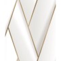 DUTCH WALLCOVERINGS Papel pintado Geometric blanco y dorado de , Papel pintado - Ref: Foro24-442573, Precio: 34,06 €, Descuen...
