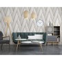 DUTCH WALLCOVERINGS Papel pintado Geometric blanco y dorado de , Papel pintado - Ref: Foro24-442573, Precio: 34,06 €, Descuen...
