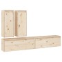 Muebles para TV 4 piezas madera maciza de pino von , TV-Möbel - Ref: Foro24-3100179, Preis: 214,70 €, Rabatt: %