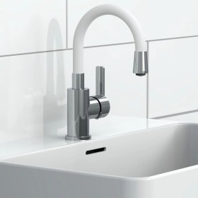 EISL Grifo monomando de lavabo FLEXO blanco cromado von , Wasserhähne - Ref: Foro24-446452, Preis: 85,10 €, Rabatt: %