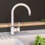 EISL Grifo monomando de cocina DIZIANI cromado blanco von , Wasserhähne - Ref: Foro24-446499, Preis: 74,74 €, Rabatt: %