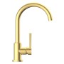 SCHÜTTE Grifo monomando cocina con caño redondo CORNWALL dorado mate by , Faucets - Ref: Foro24-446562, Price: 93,57 €, Disco...