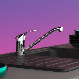 EISL Grifo monomando cocina GRANDE VITA CLASSIC baja presión cromado by , Faucets - Ref: Foro24-446467, Price: 52,55 €, Disco...