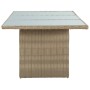 Juego de comedor para jardín 9 piezas ratán sintético marrón by , Garden sets - Ref: Foro24-3059487, Price: 1,00 €, Discount: %