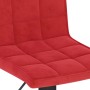 Taburetes de cocina 2 unidades terciopelo rojo vino tinto von , Küchenhocker - Ref: Foro24-335769, Preis: 148,04 €, Rabatt: %