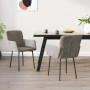 Sillas de comedor 2 unidades terciopelo gris claro by , dining chairs - Ref: Foro24-344779, Price: 148,12 €, Discount: %