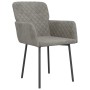 Sillas de comedor 2 unidades terciopelo gris claro by , dining chairs - Ref: Foro24-344779, Price: 148,12 €, Discount: %