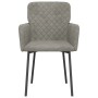 Sillas de comedor 2 unidades terciopelo gris claro by , dining chairs - Ref: Foro24-344779, Price: 148,12 €, Discount: %