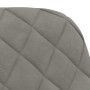 Sillas de comedor 2 unidades terciopelo gris claro by , dining chairs - Ref: Foro24-344779, Price: 148,12 €, Discount: %