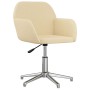 Silla de oficina giratoria tela color crema von , Bürostühle - Ref: Foro24-344711, Preis: 87,79 €, Rabatt: %