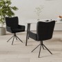 Sillas de comedor giratorias 2 uds terciopelo negro von , Essstühle - Ref: Foro24-344815, Preis: 153,79 €, Rabatt: %