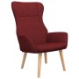 Sillón de relax de tela color rojo tinto by , Armchairs - Ref: Foro24-341402, Price: 126,93 €, Discount: %