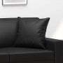 Cojines decorativos 2 uds cuero sintético negro 40x40 cm by , Cushions - Ref: Foro24-349479, Price: 29,11 €, Discount: %