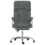 Silla de oficina reclinable con masaje de tela gris oscuro von , Bürostühle - Ref: Foro24-349686, Preis: 129,81 €, Rabatt: %