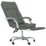Silla de oficina reclinable con masaje de tela gris oscuro von , Bürostühle - Ref: Foro24-349686, Preis: 129,81 €, Rabatt: %