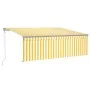 Automatic awning with LED wind sensor 4.5x3m by vidaXL, Awnings - Ref: Foro24-3069453, Price: 697,50 €, Discount: %