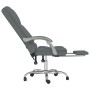 Silla de oficina reclinable con masaje de tela gris oscuro von , Bürostühle - Ref: Foro24-349686, Preis: 129,81 €, Rabatt: %