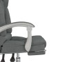 Silla de oficina reclinable con masaje de tela gris oscuro von , Bürostühle - Ref: Foro24-349686, Preis: 129,81 €, Rabatt: %