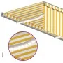 Automatic awning with LED wind sensor 4.5x3m by vidaXL, Awnings - Ref: Foro24-3069453, Price: 697,50 €, Discount: %