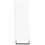 Aparador alto madera contrachapada blanco 40x36x110 cm de , Aparadores - Ref: Foro24-831516, Precio: 64,02 €, Descuento: %