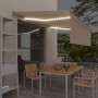 Automatische Markise mit LED-Windsensor, cremefarben, 4,5 x 3 m von vidaXL, Markisen - Ref: Foro24-3069452, Preis: 592,08 €, ...