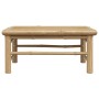 Mesa de jardín de bambú 65x65x30 cm