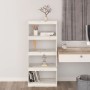 Estantería/divisor de espacios madera pino blanco 60x30x135,5cm by , Bookcases and shelves - Ref: Foro24-808169, Price: 70,72...