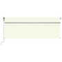 Automatische Markise mit LED-Windsensor, cremefarben, 4,5 x 3 m von vidaXL, Markisen - Ref: Foro24-3069452, Preis: 592,08 €, ...