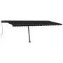 Automatische Markise LED-Windsensor Anthrazitgrau 600x300 cm von vidaXL, Markisen - Ref: Foro24-3069814, Preis: 877,29 €, Rab...