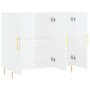 Aparador de madera de ingeniería blanco 90x34x80 cm von , Sideboards - Ref: Foro24-828092, Preis: 92,84 €, Rabatt: %