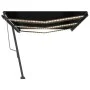 Automatische Markise LED-Windsensor Anthrazitgrau 600x300 cm von vidaXL, Markisen - Ref: Foro24-3069814, Preis: 877,29 €, Rab...