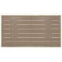 Mesa de jardín de ratán sintético gris 120x70x66 cm de , Mesas de jardín - Ref: Foro24-316583, Precio: 191,30 €, Descuento: %