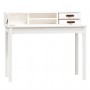 Escritorio de madera maciza de pino blanco 110x50x93 cm de , Escritorios - Ref: Foro24-823530, Precio: 109,36 €, Descuento: %