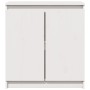 Armario auxiliar madera maciza de pino blanco 60x36x65 cm by , Sideboards - Ref: Foro24-808099, Price: 102,09 €, Discount: %