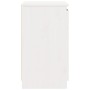 Armario auxiliar madera maciza de pino blanco 60x36x65 cm by , Sideboards - Ref: Foro24-808099, Price: 102,09 €, Discount: %