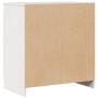 Armario auxiliar madera maciza de pino blanco 60x36x65 cm by , Sideboards - Ref: Foro24-808099, Price: 102,09 €, Discount: %