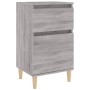 Mesita de noche color gris sonoma 40x35x70 cm de , Mesitas de noche - Ref: Foro24-819704, Precio: 49,55 €, Descuento: %